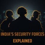 India’s Security Forces explained featuring CAPFs, Special Forces and Intelligence Agencies in India with security personnel illustration and national security theme thumbnail
