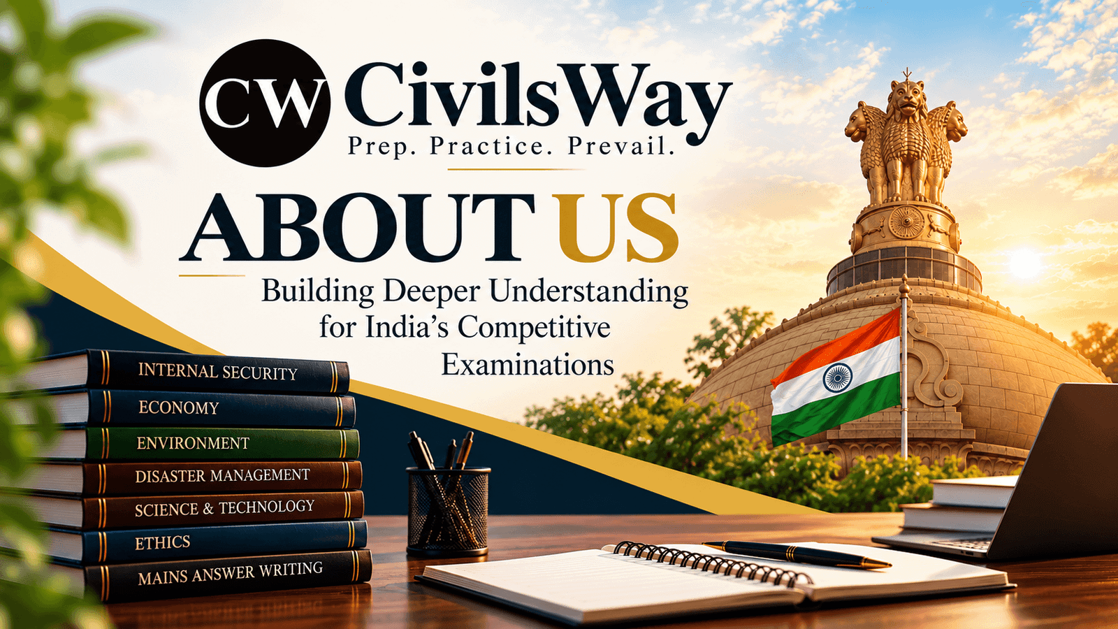 CivilsWay specialized platform for Internal Security, UPSC and competitive examination preparation